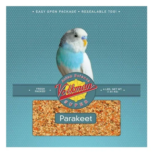 Volkman Seed Company, Volkman Seed Company Avian Science Super Parakeet Bird Treat, 1 Each/4 lb