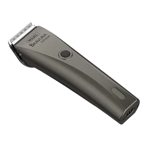 Wahl Bravura Lithium Ion Cord & Cordless Pet Grooming Clipper – Gunmetal