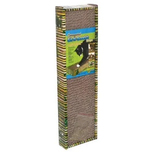 Ware, Corrugated Sit-N-Scratch, SNGL-18.25X5.25 Inches
