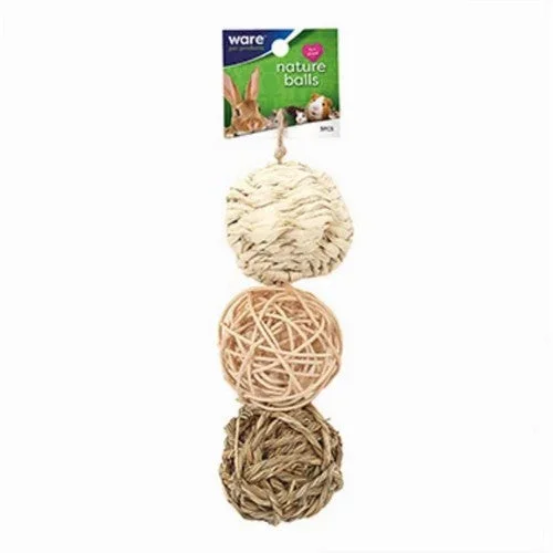 Ware Manufacturing, Nature Ball Value Pack With Bell, 2 Count