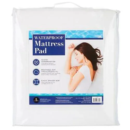 Waterproof Microfiber Quilted Mattress Pad