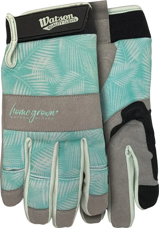 WATSON GLOVES LADYS FRESH AIR WASTENOT FABRIC – TEAL – MD