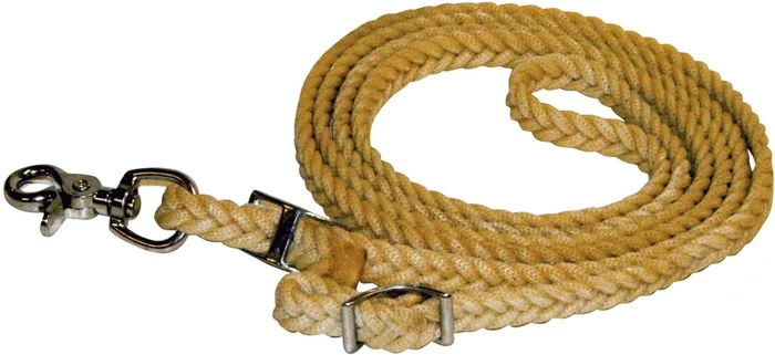 Waxed Barrel Racing/Roping Rein