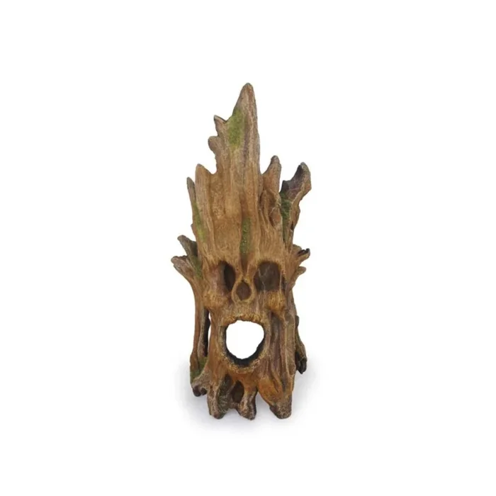 Weco Products Wecorama Sleepy Hollows Wicked Bark Terrarium Ornament Brown/Green, 1ea/MD