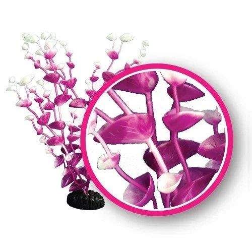 Weco, Weco Products Dream Series Tulips Aquarium Plant, Magenta, 1 Each/12 in