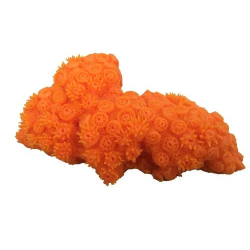 Weco, Weco Products South Pacific Coral Tubastrea Ornament, Orange, 1 Each/Medium