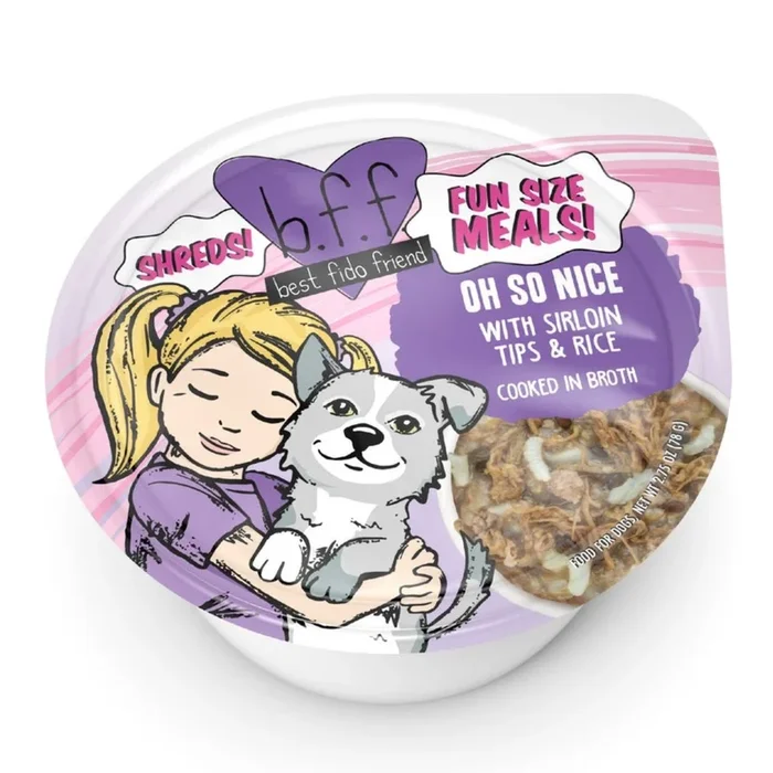 Weruva BFF Dog Fun Size Meals Oh So Nice Dog Food 2.75oz