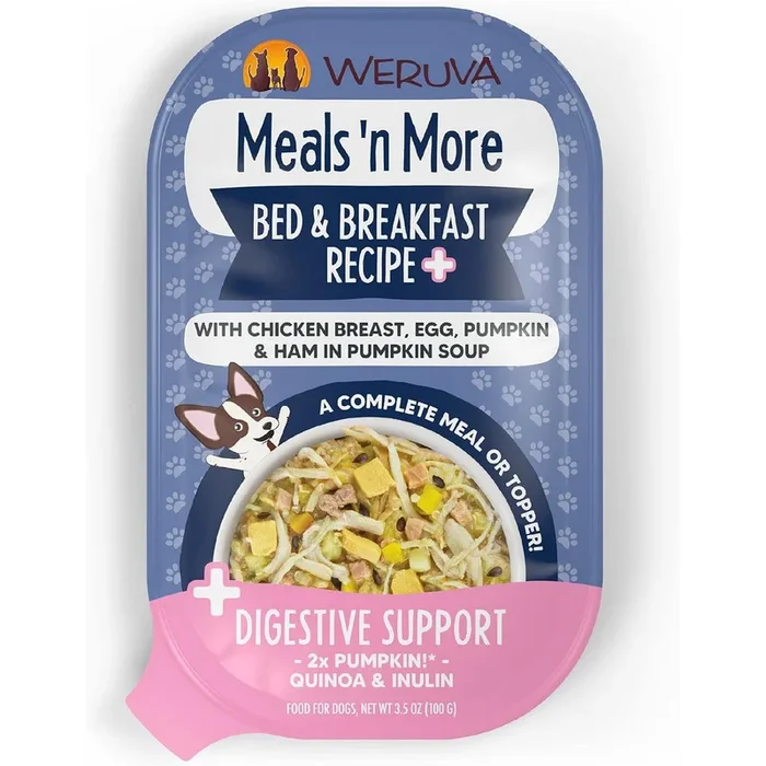 Weruva Meals’n More Bed and Breakfast Digestive Support Wet Dog Food 3.5oz