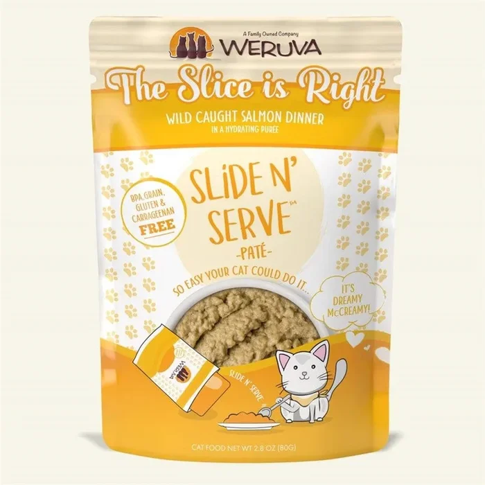 Weruva Slide and Serve Sliced Right Wet Cat Food – 5.5 Oz – Case of 12