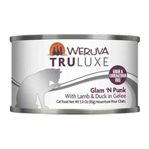 Weruva TruLuxe Glam N’ Punk Canned Cat Food – 3 Oz – Case of 24