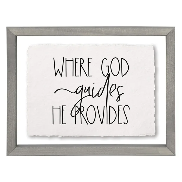 Where God Guides Sign FAR1033