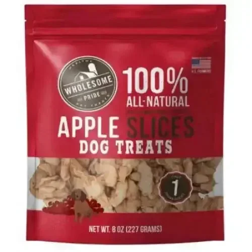 Wholesome Pride Apple Slices Dog Treats