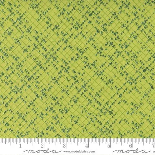 Wild Blossoms Collection Blotted Graph Paper Cotton Fabric 48737