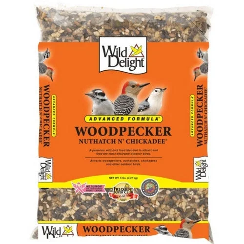 Wild Delight, Wild Delight Woodpecker Nuthatch N Chickadee, 5 Lbs