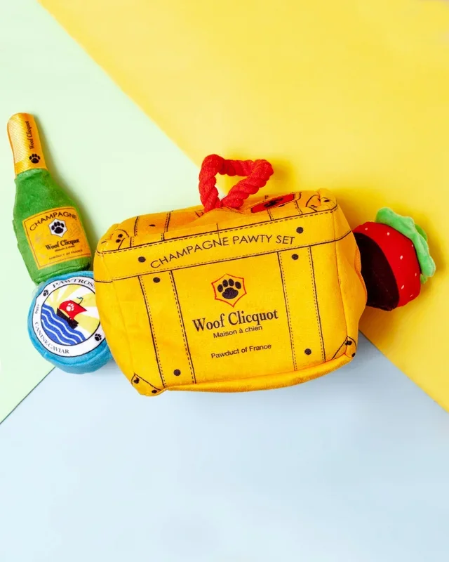 Woof Clicquot Interactive Toy Pawty Set