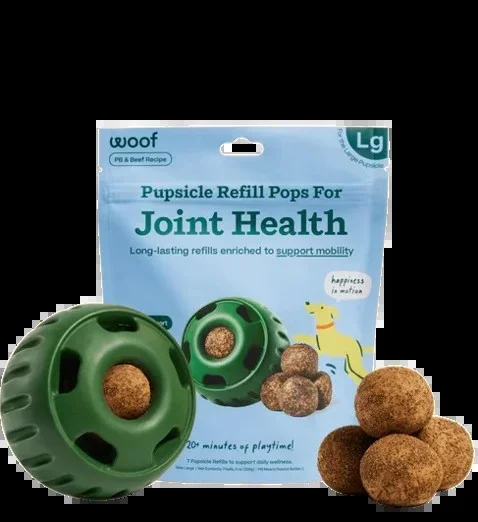 WOOF Pupsicle Hip & Joint Pops for Dogs