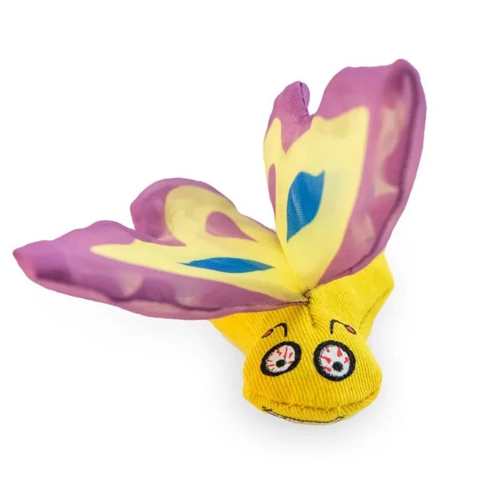 Yeowww! Catnip, Yeowww! Butterfly Catnip Cat Toy, Purple, One Size