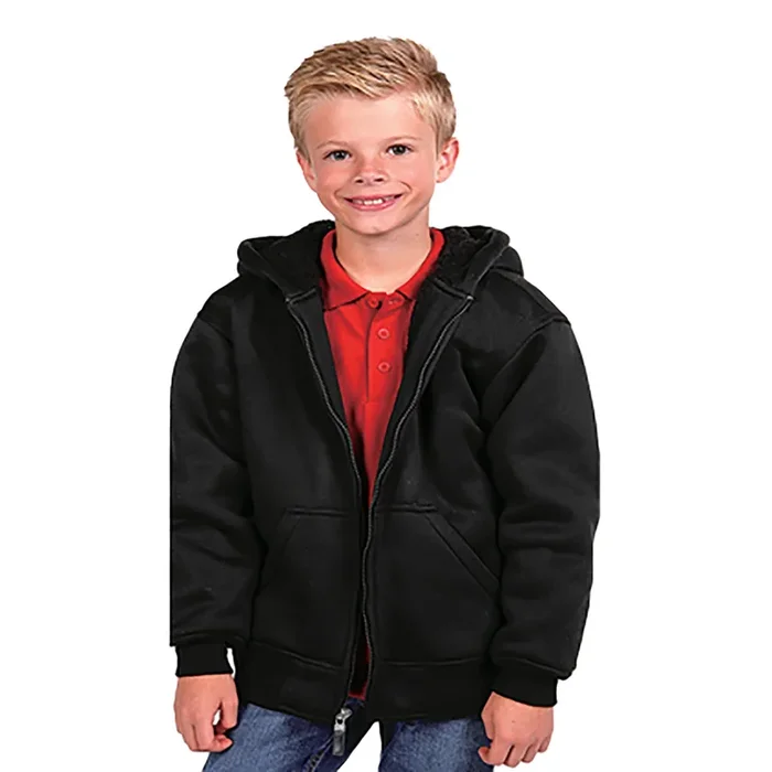 Youth Sherpa Lined Fleece Hoodie K1179