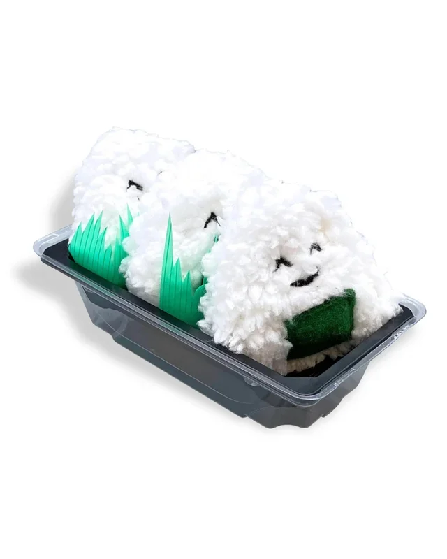 Yummy Catnip Onigiri Cat Toy (Made in the USA)