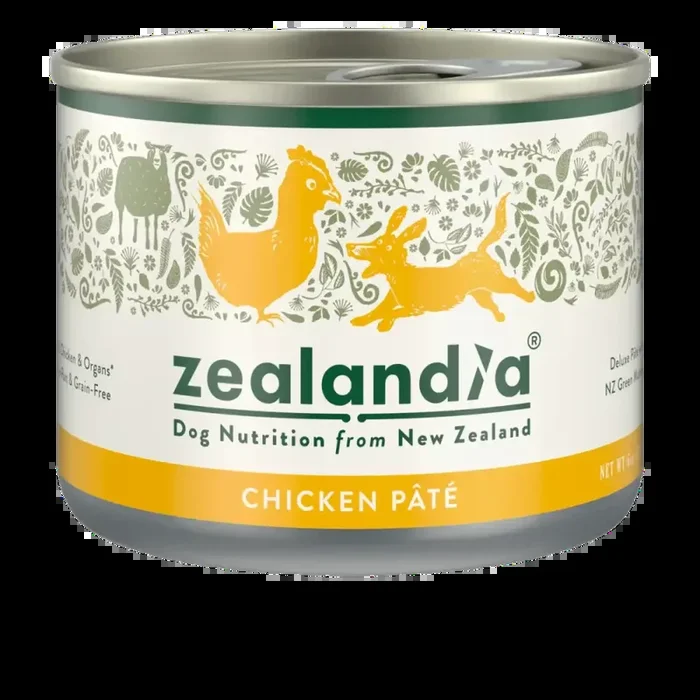 Zealandia Chicken Pate Wet Dog Food – Premium Nutrition 24 x 6oz cans