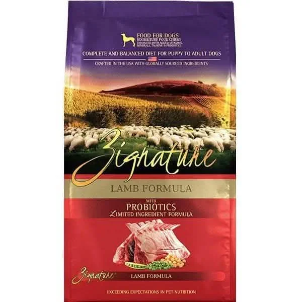 Zignature 干狗粮羊肉配方