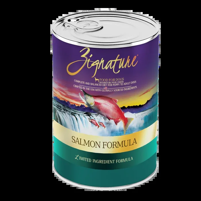 Zignature® Salmon Formula, Wet Dog Food, 13-oz Case of 12