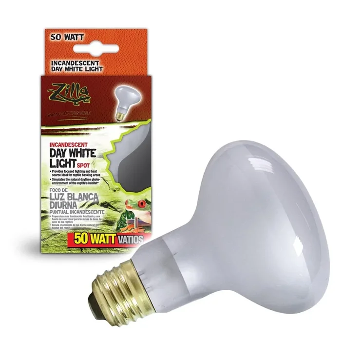 ZILLA Incandescent Day White Light Spot Bulb 50W