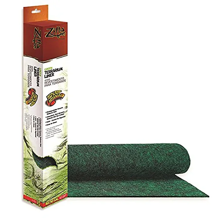 Zilla Terrarium Liner – Green – 40/50 gal