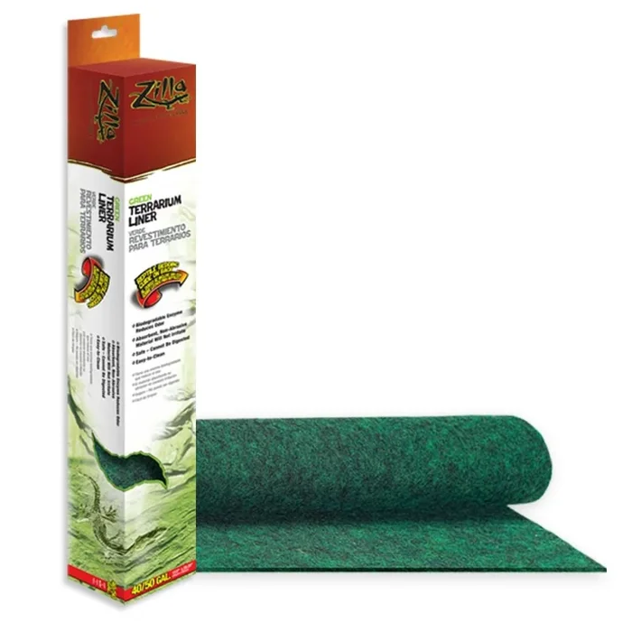 ZILLA TERRARIUM LINER GREEN 50