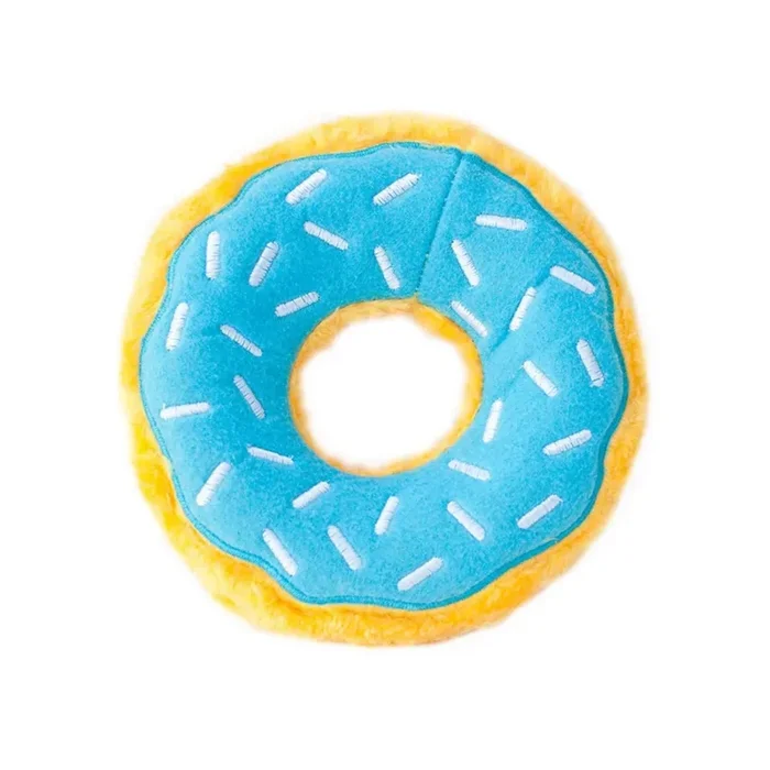 ZippyPaws Donutz Dog Toy Blueberry, 1ea/MD