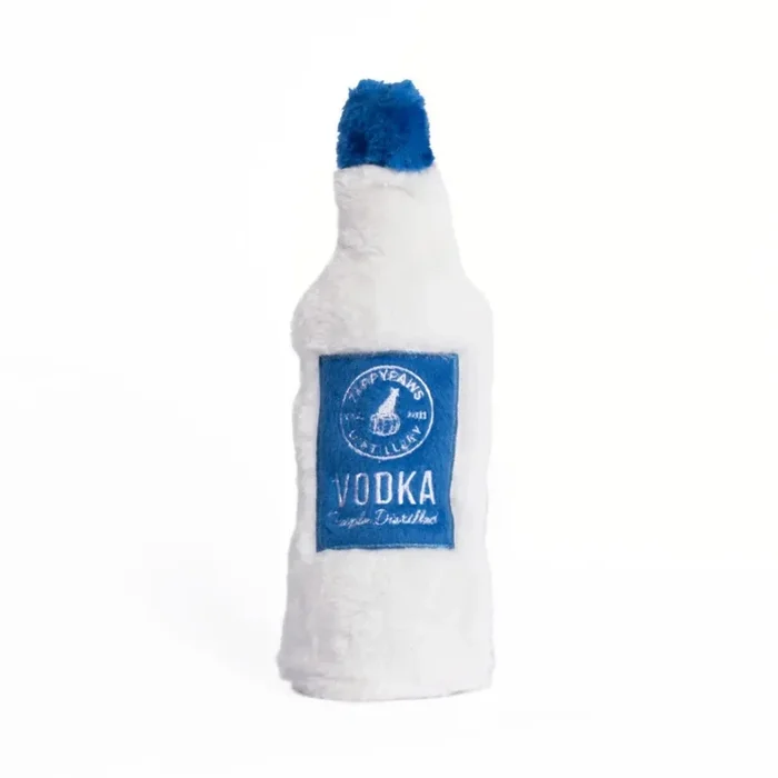 ZippyPaws Happy Hour Crusherz Dog Toy Vodka, 1ea/MD