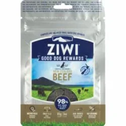 Ziwi Peak Dog Rewards Beef Jerky Training Dog Treats – 3 Oz