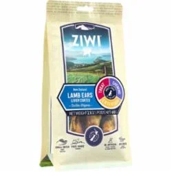 Ziwi Peak Natural Oral Dog Chew Lamb Ear – 2.1 Oz