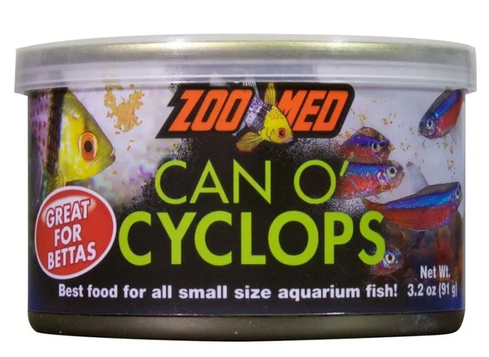 Zoo Med Can O’ Cyclops Freeze-Dried Fish Food 1ea/3.2 oz
