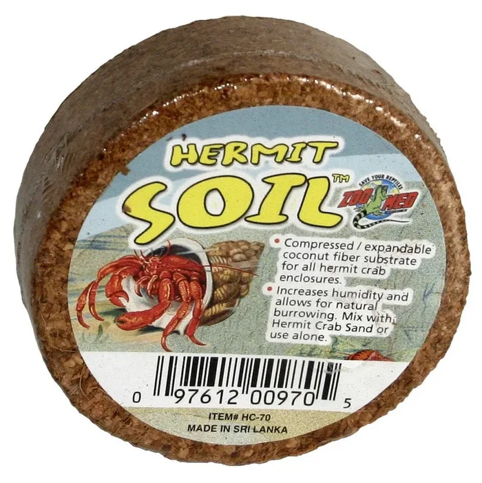 Zoo Med Hermit Soil Coconut Fiber Substrate