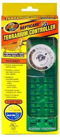 Zoo Med Laboratories ReptiCare Terrarium Controller 8-Outlet Power Strip