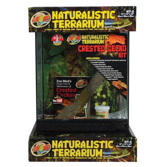 Zoo Med Naturalistic Terrarium Crested Gecko Kit