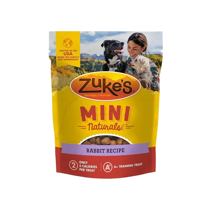 Zuke’s Mini Naturals Training Dog Treats Rabbit Recipe 1-lb