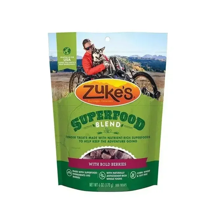 Zuke’s® SuperFood Blend with Bold Berries Dog Treats 6 Oz