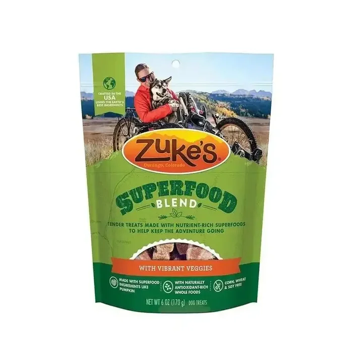 Zuke’s® SuperFood Blend with Vibrant Veggies Dog Treats 6 Oz