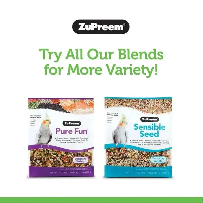 ZuPreem Natural Pelleted Bird Food for Parakeets 2.25 lb