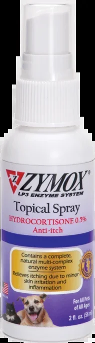 Zymox Hydrocortisone Topical Spray